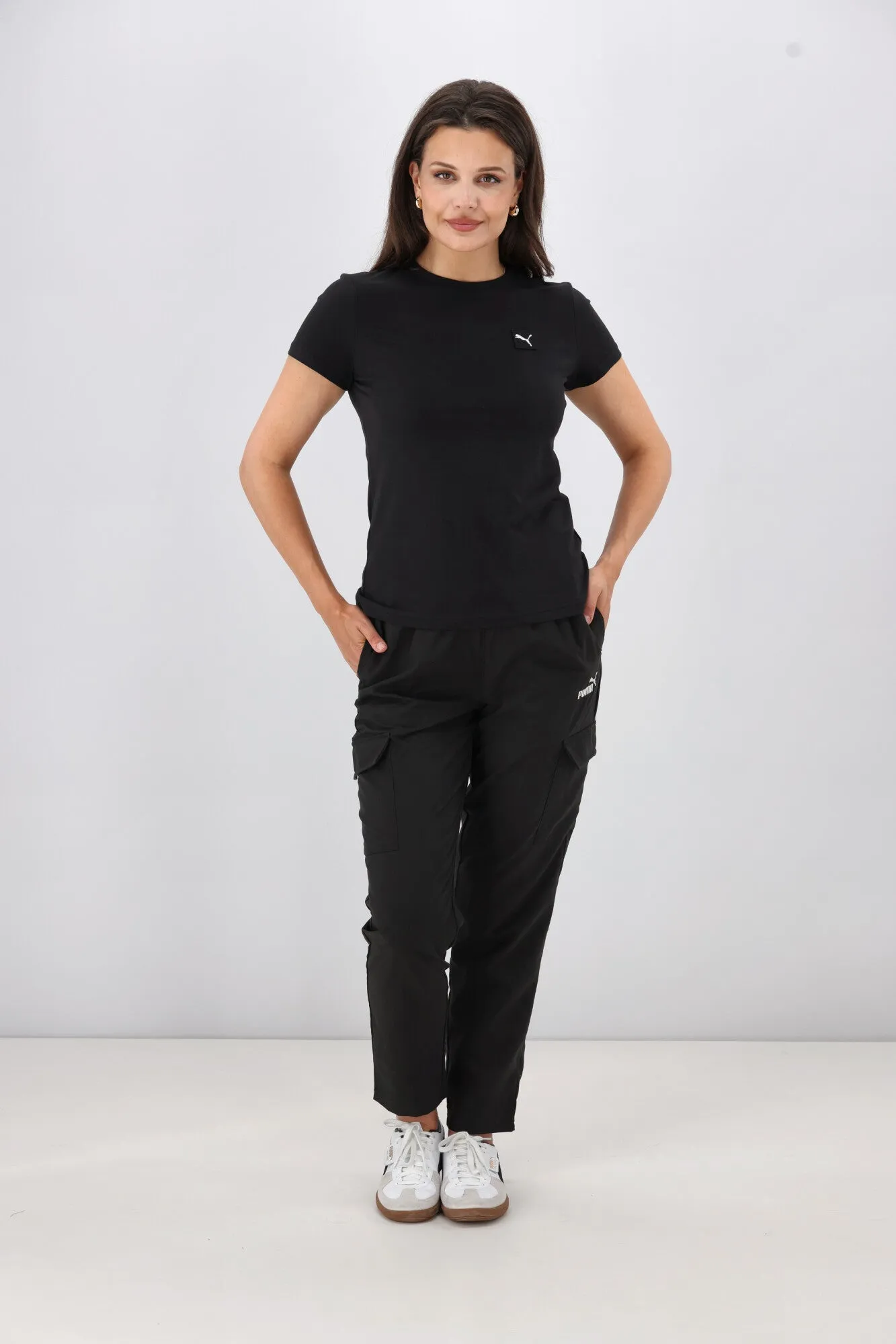 Puma ESS ELEVATED T-Shirt Schwarz