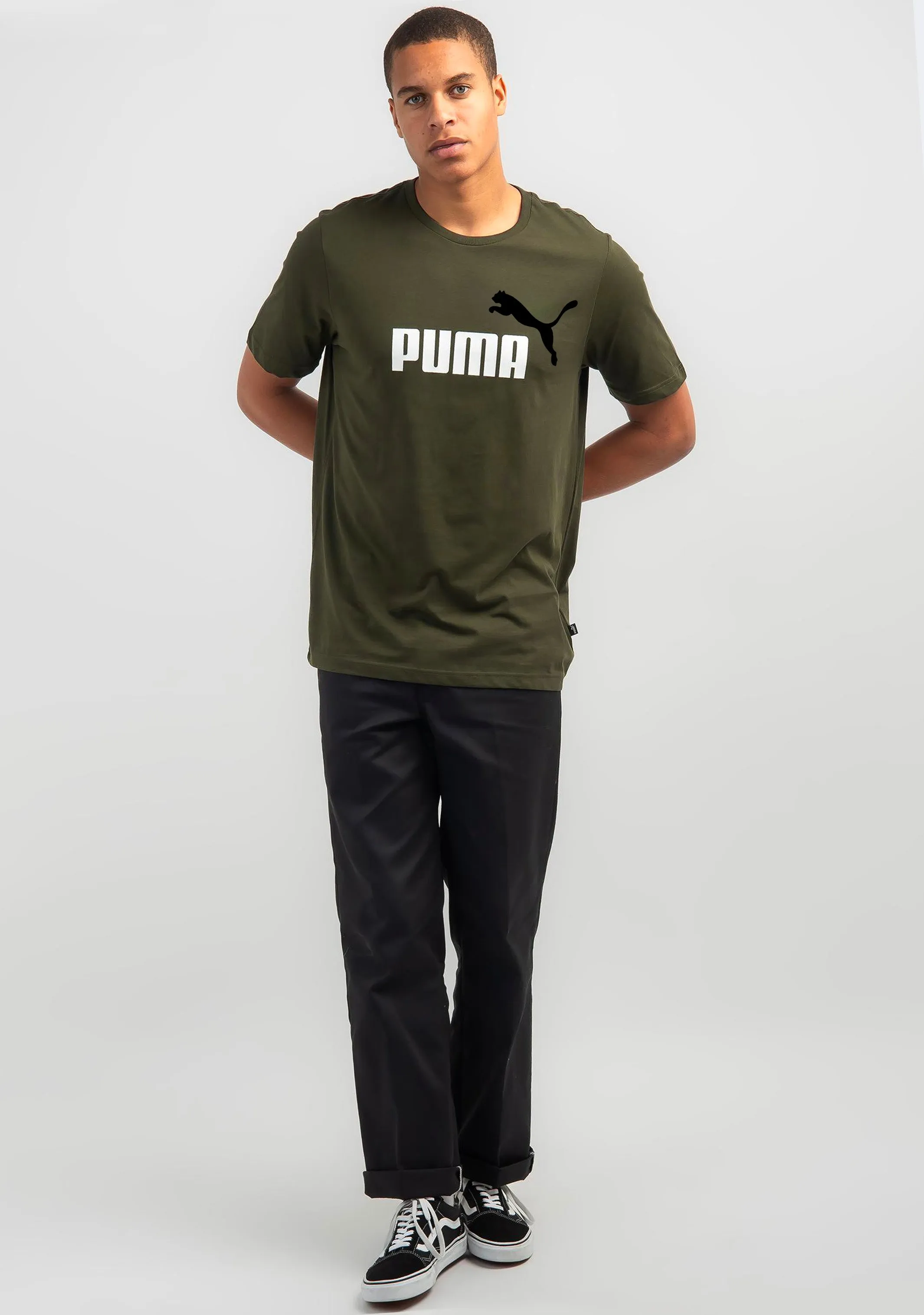 Puma Herren ESS 2 Farbe Nr. 1 Logo T-Shirt