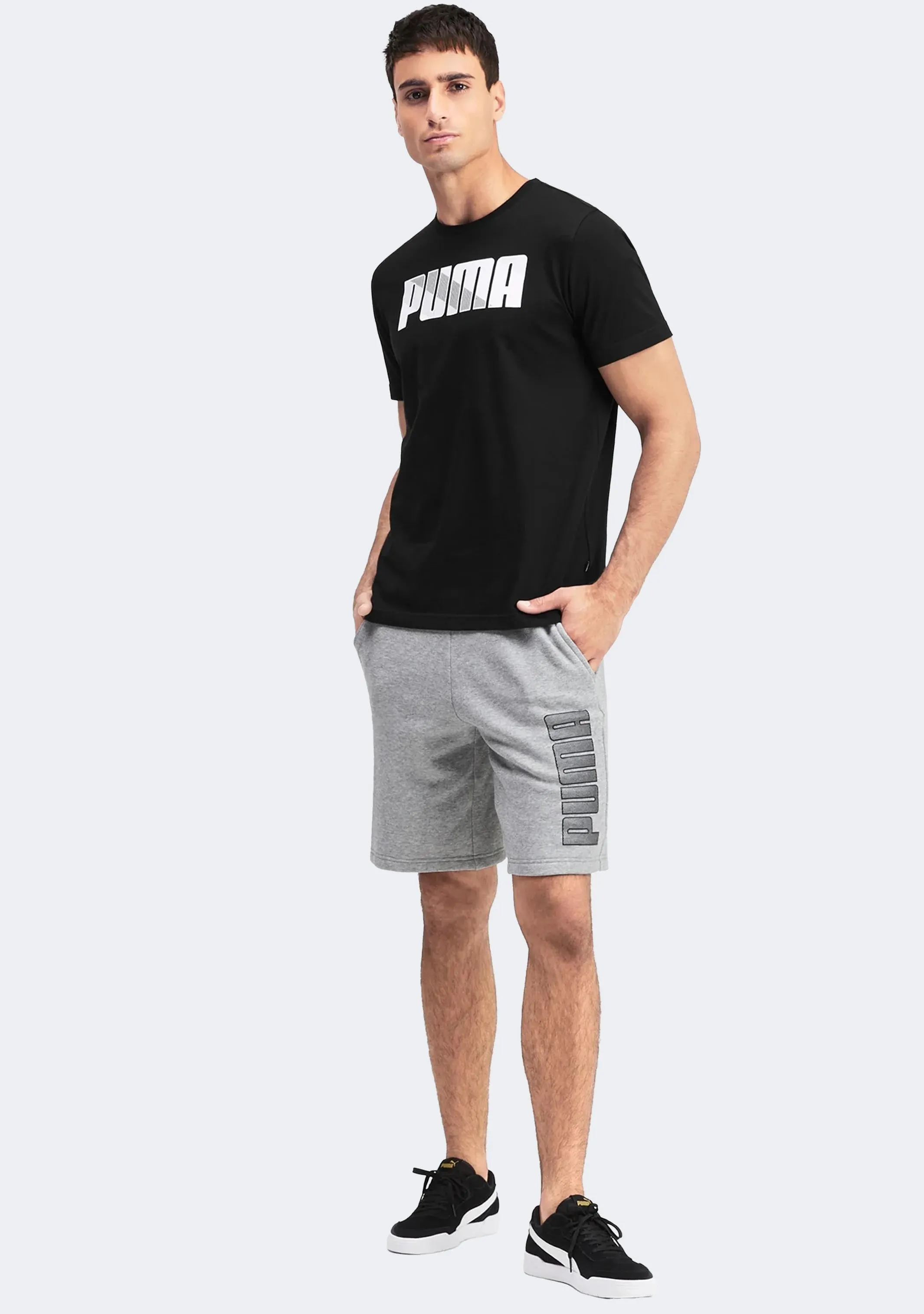 Puma Herren Grafik Print T-Shirt