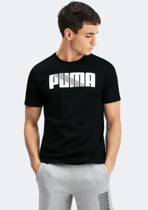Puma Herren Grafik Print T-Shirt