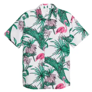 Puma - Herren Puma x Palm Tree Crew Druck Knopfhemd (621659 01)
