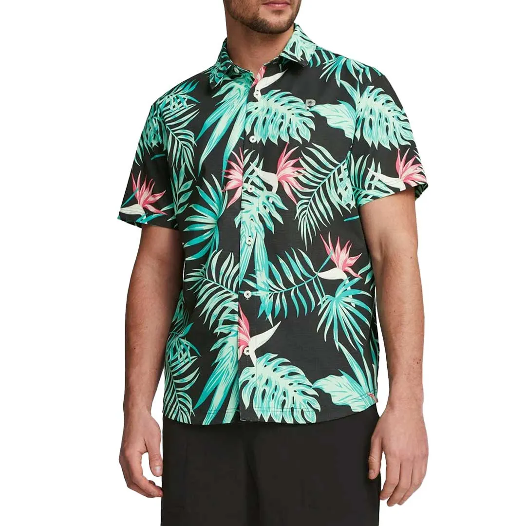Puma - Herren Puma x PTC Paradise Knopfhemd Golfshirt (539204 02)