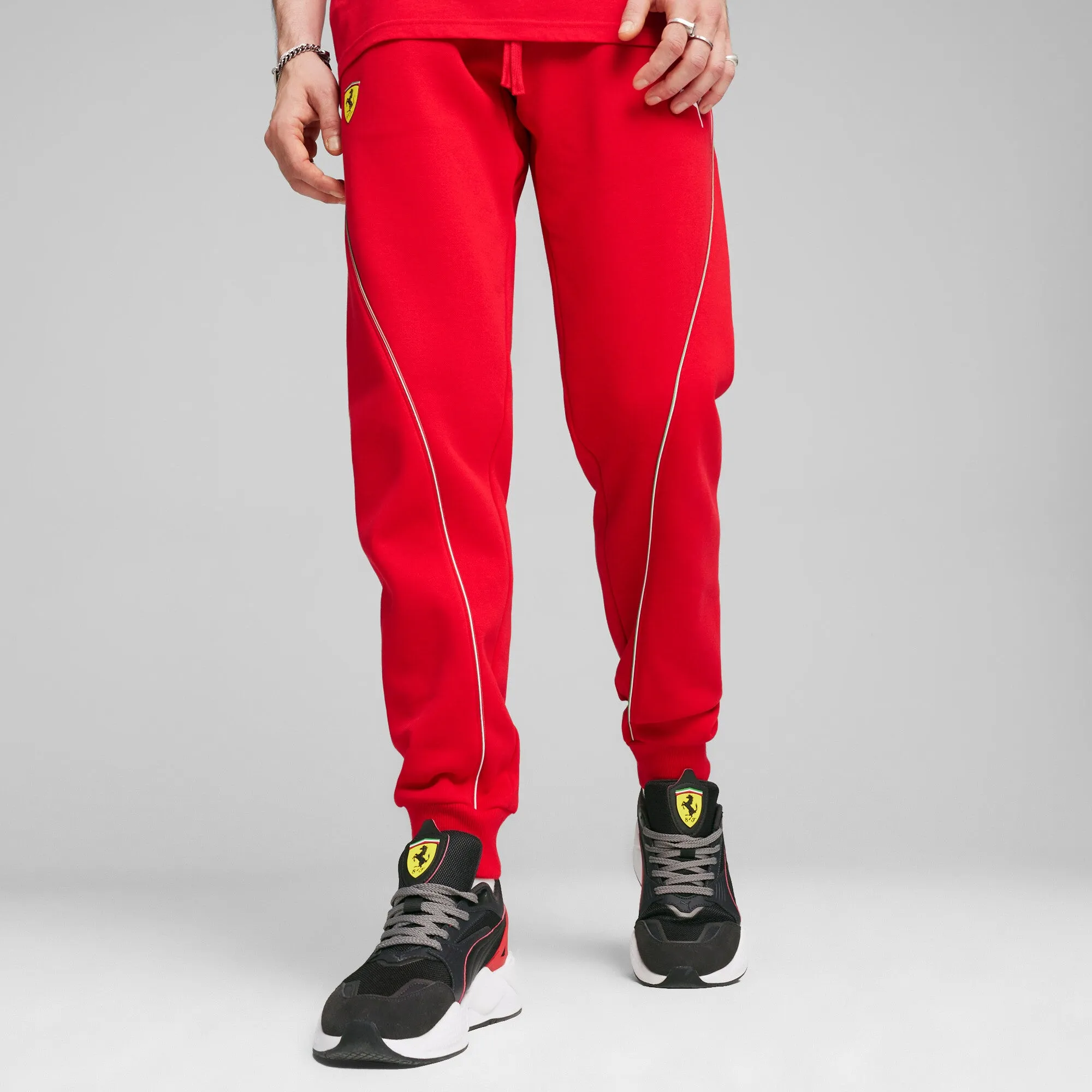 PUMA Herren Scuderia Ferrari Motorsport Renn-Sweatpants