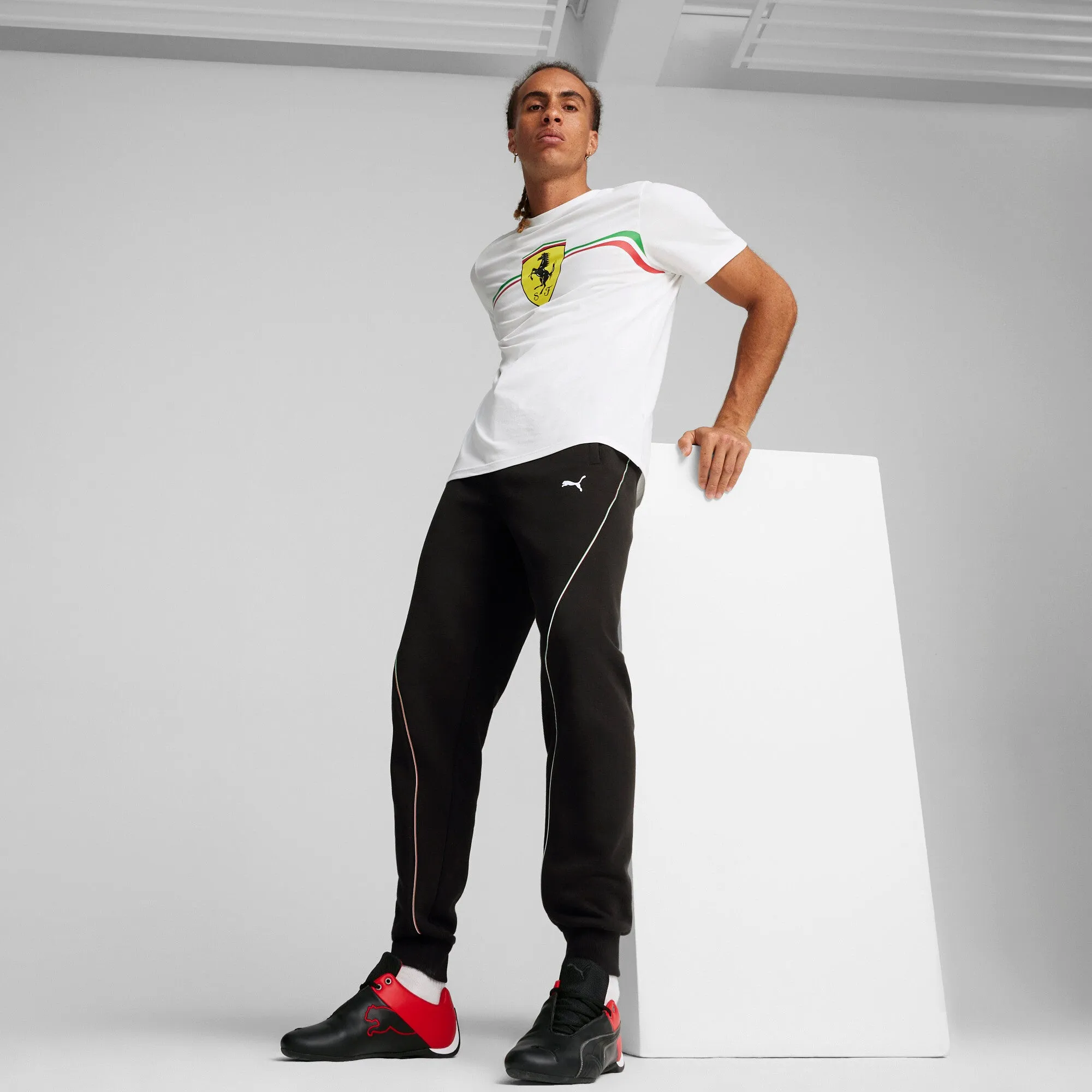 PUMA Herren Scuderia Ferrari Motorsport Renn-Sweatpants