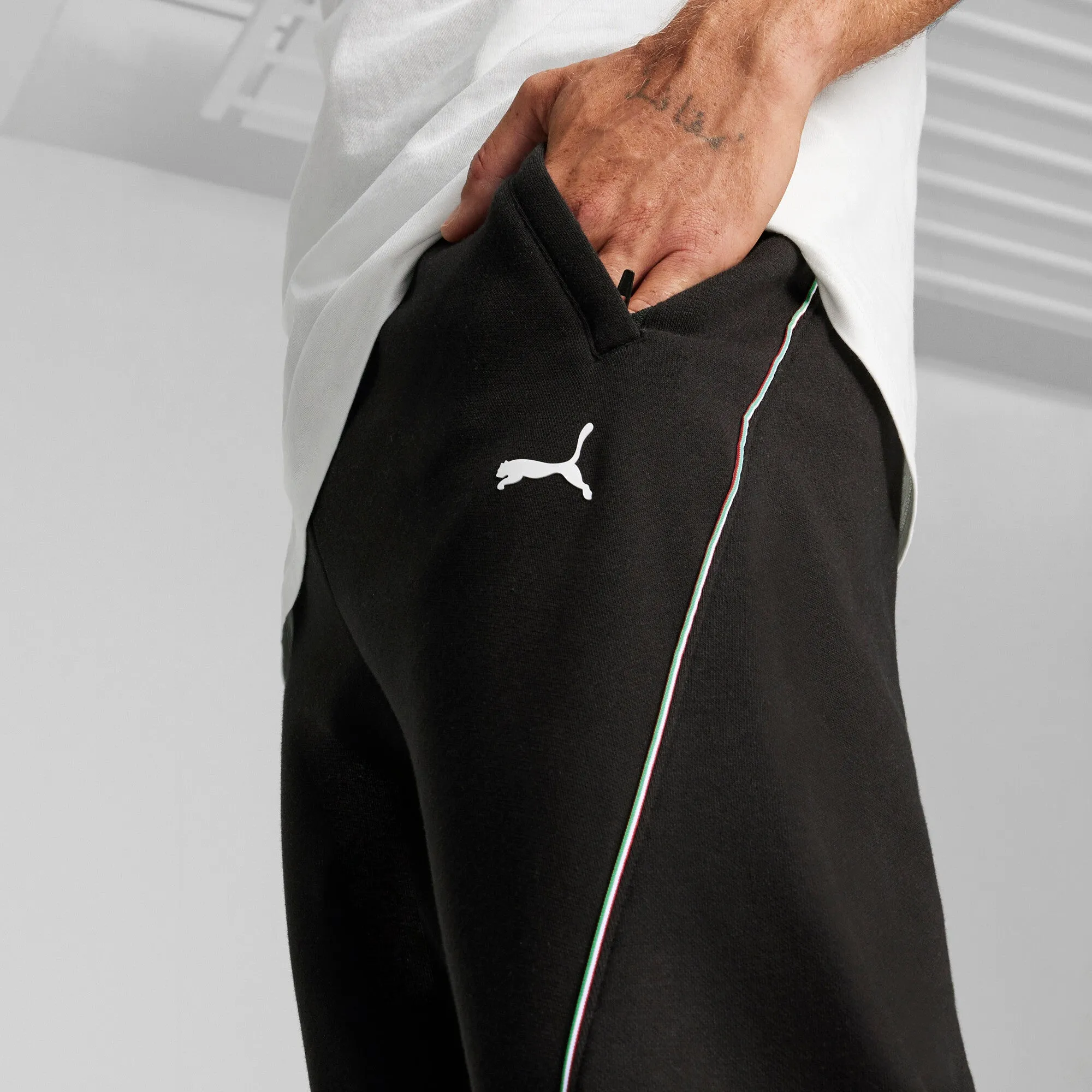 PUMA Herren Scuderia Ferrari Motorsport Renn-Sweatpants