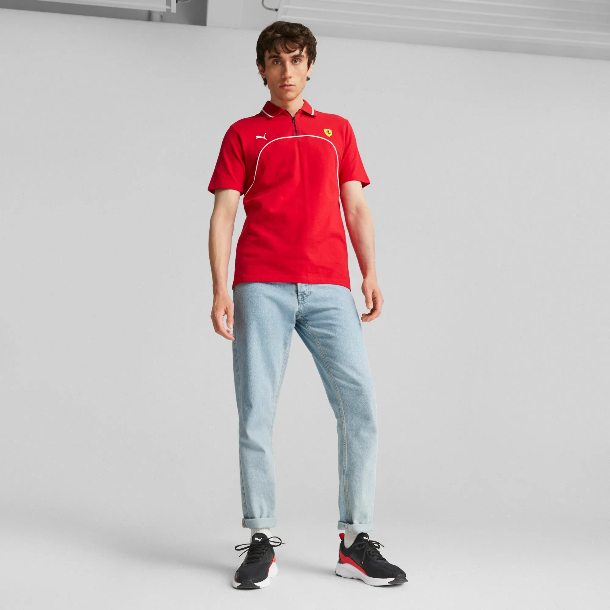PUMA Herren Scuderia Ferrari Polo