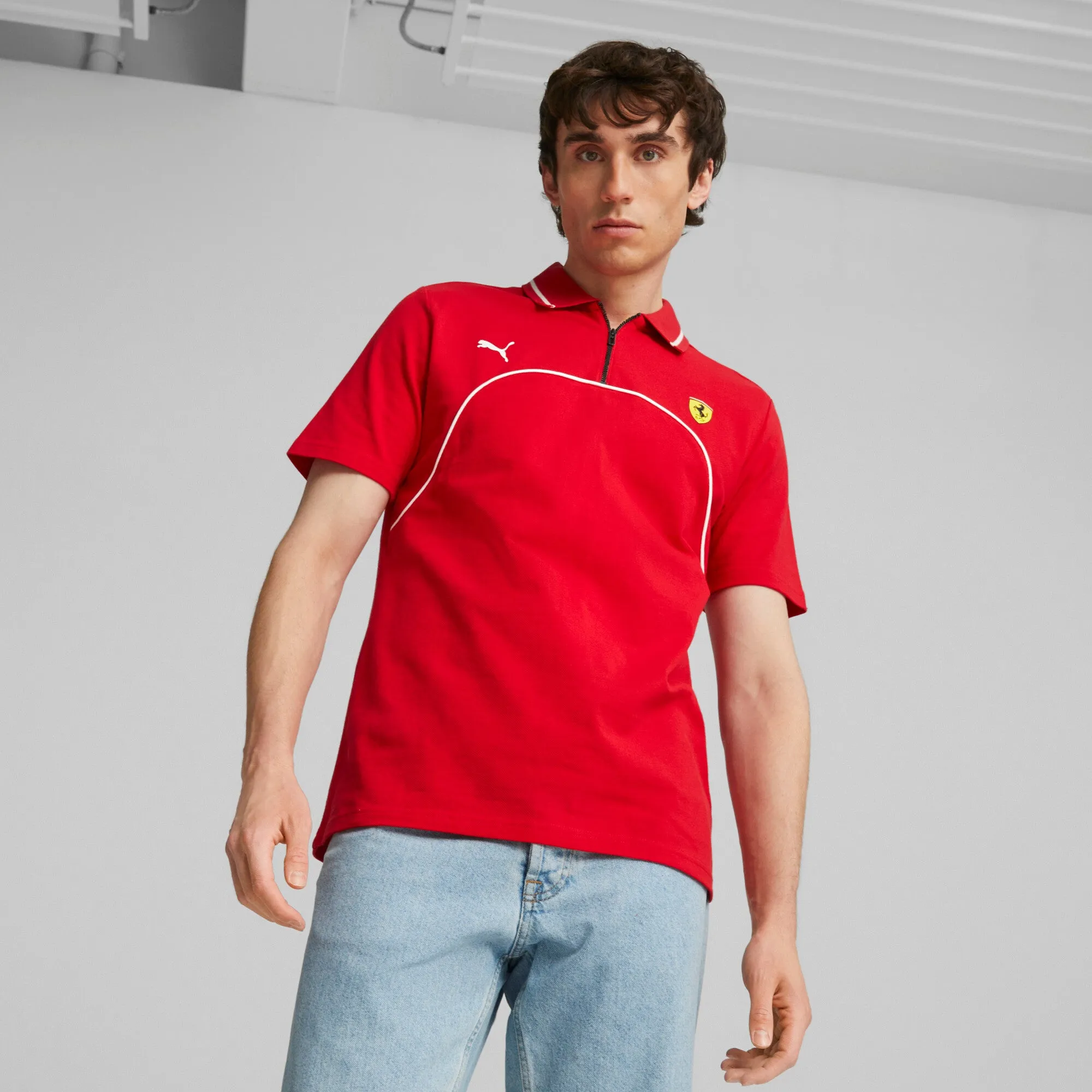 PUMA Herren Scuderia Ferrari Polo