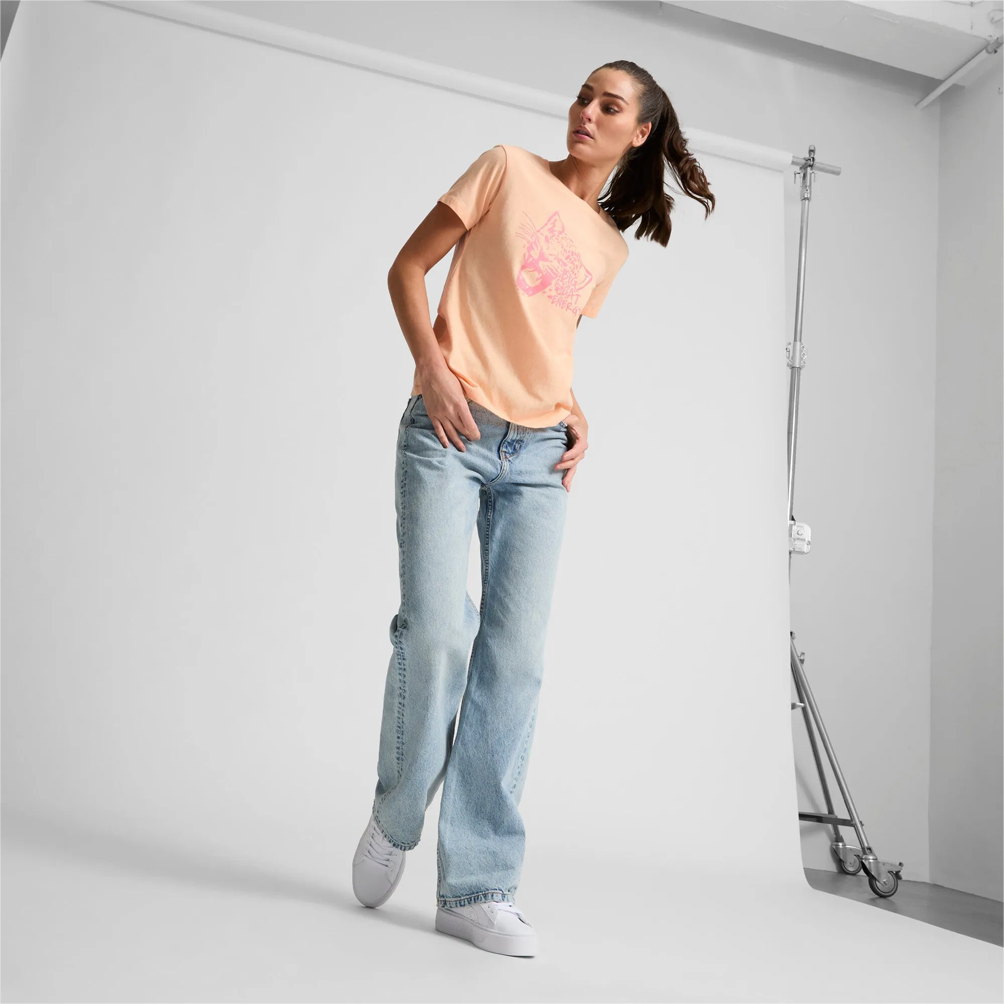 PUMA Damen Big Cat Energy T-Shirt