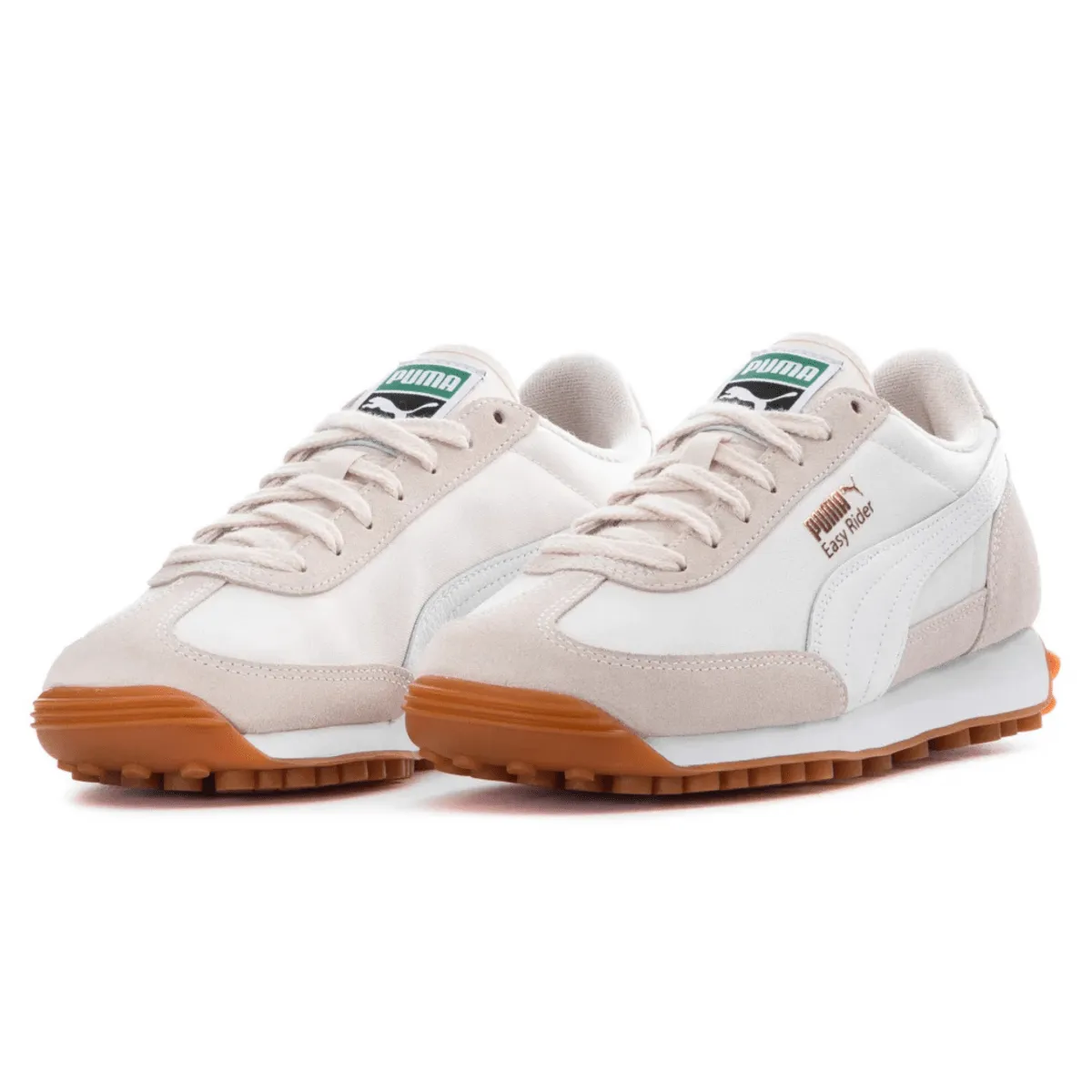 Puma Damen Easy Rider Vintage Alpine Schnee/Weiß/Gold