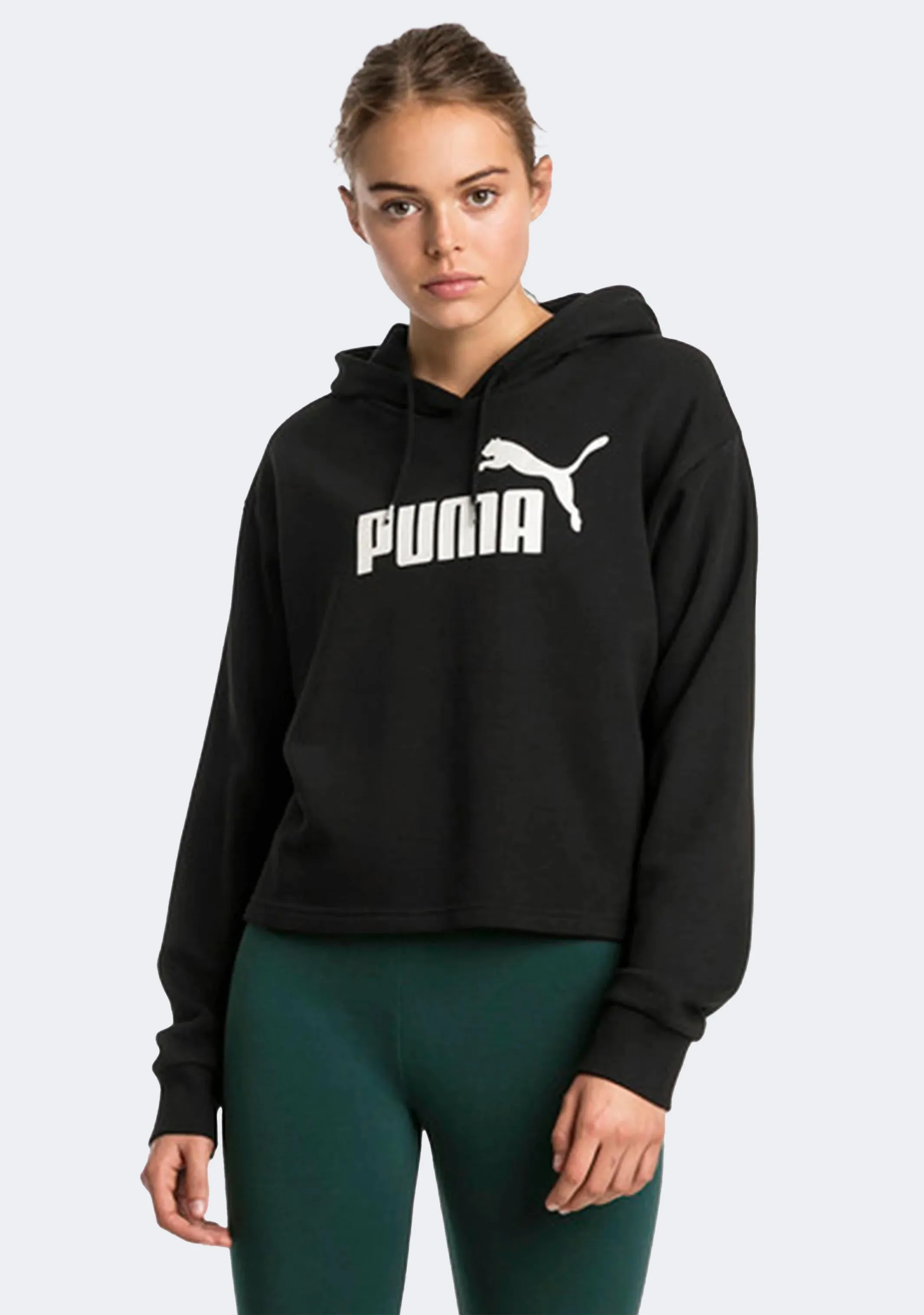 Puma Damen ESS Cropped Logo Hoodie FL