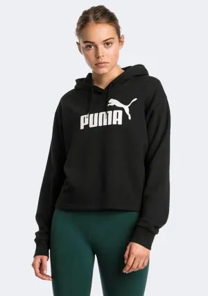 Puma Damen ESS Cropped Logo Hoodie FL
