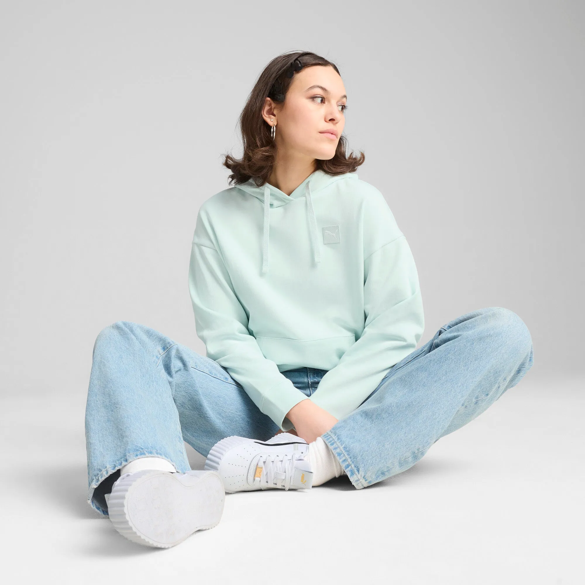 PUMA Damen ESS ELEVATED Komfort Hoodie