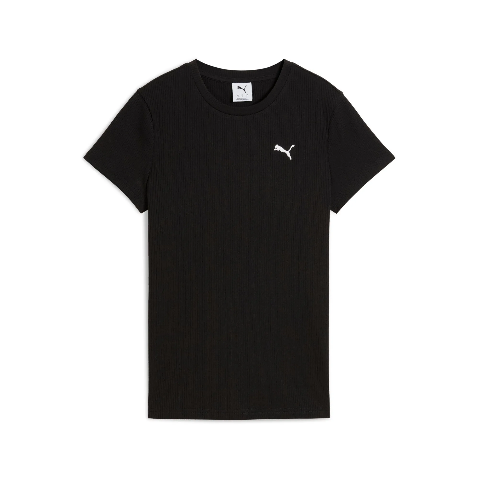 PUMA Damen ESS ELEVATED Rippen-Shirt