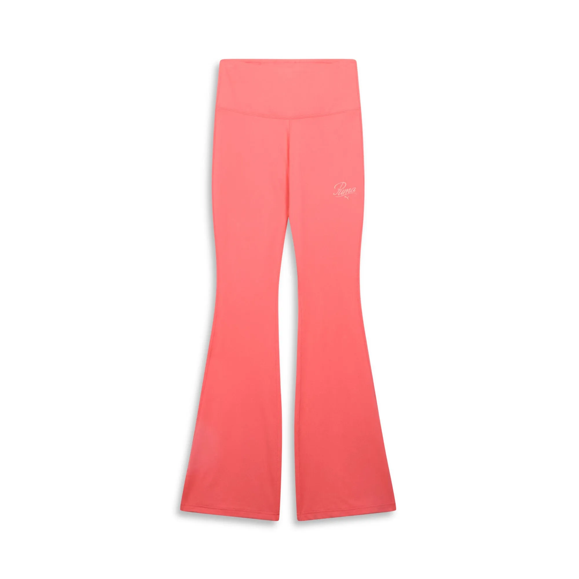 PUMA Damen ESS Script Flared Leggings