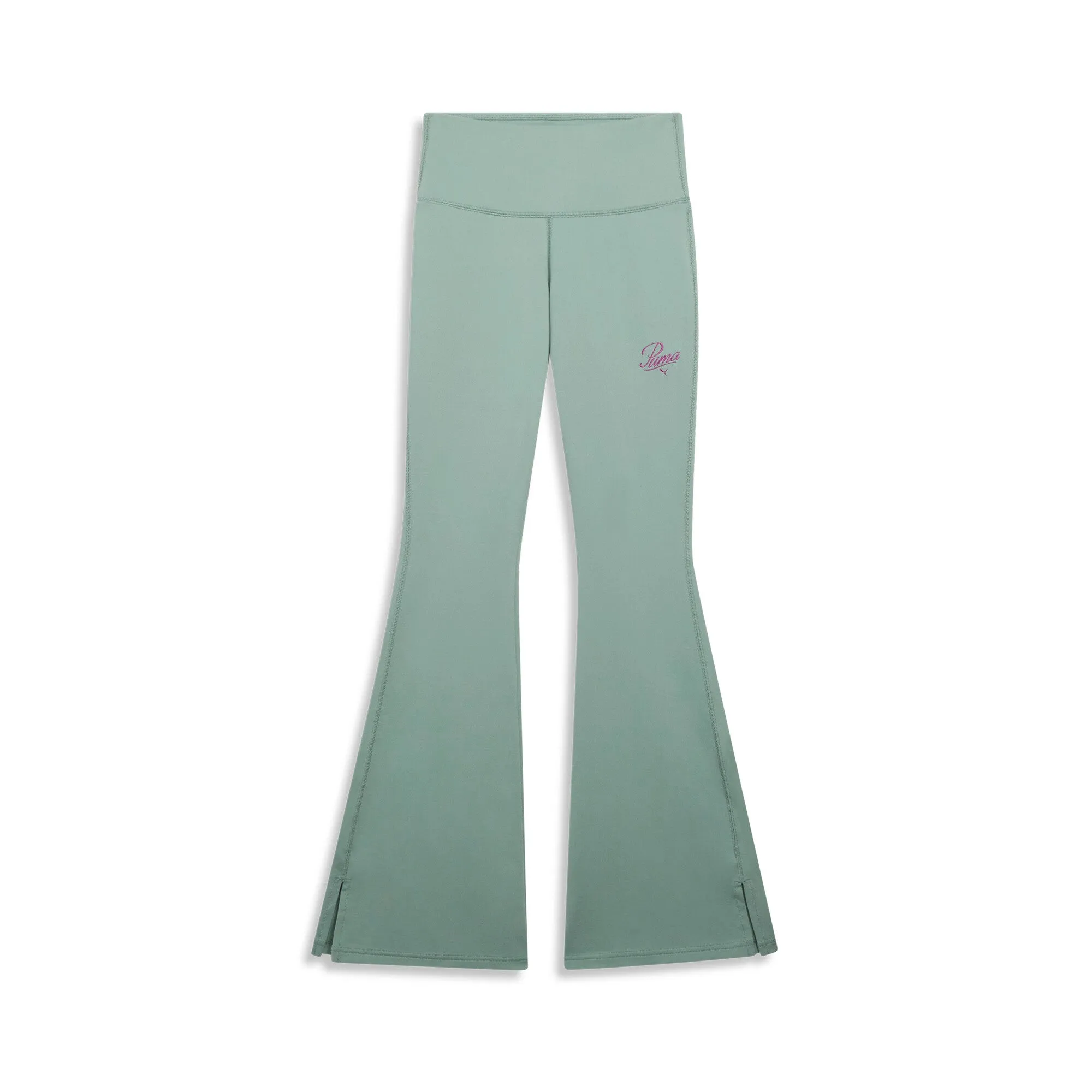 PUMA Damen ESS Script Flared Leggings