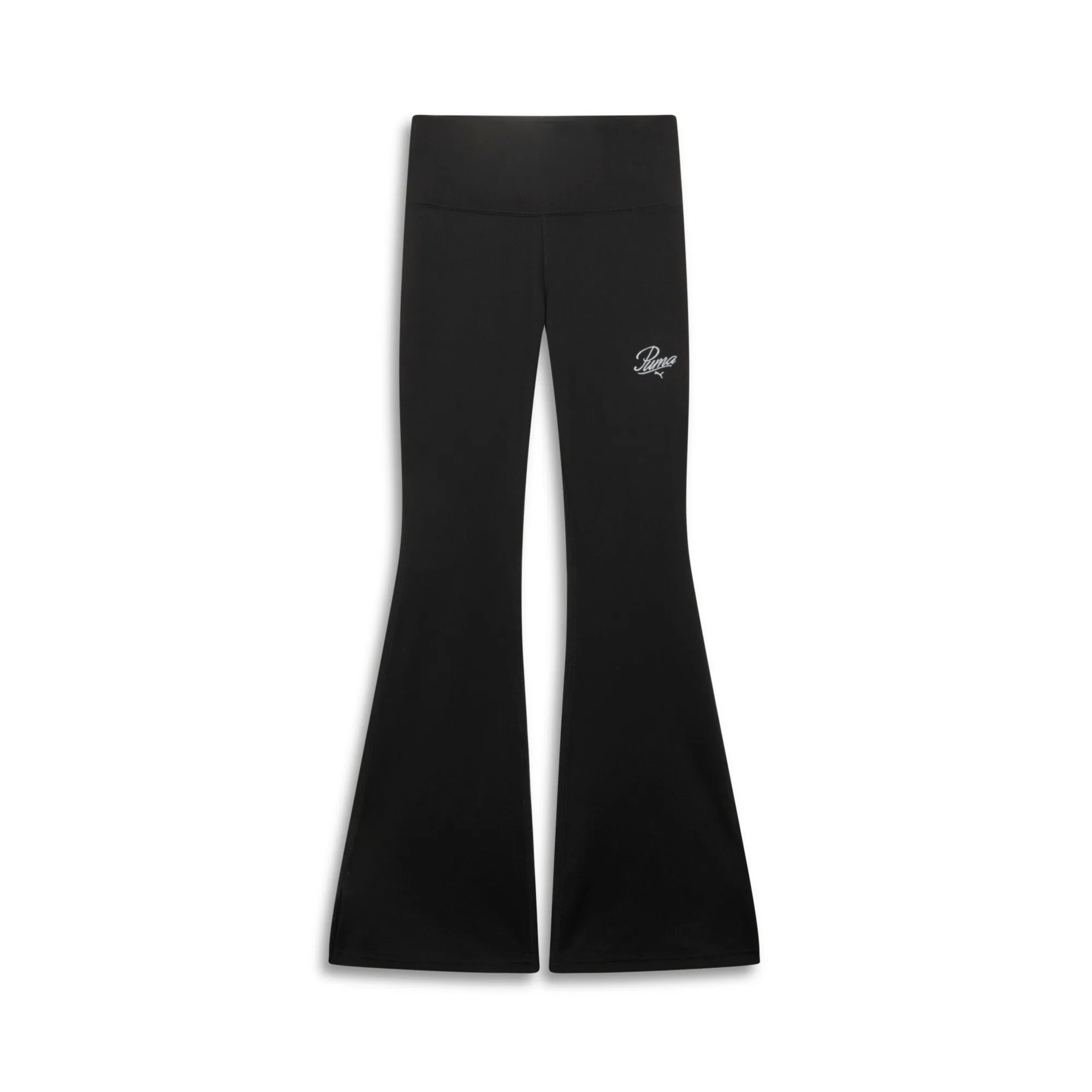 PUMA Damen ESS Script Flared Leggings