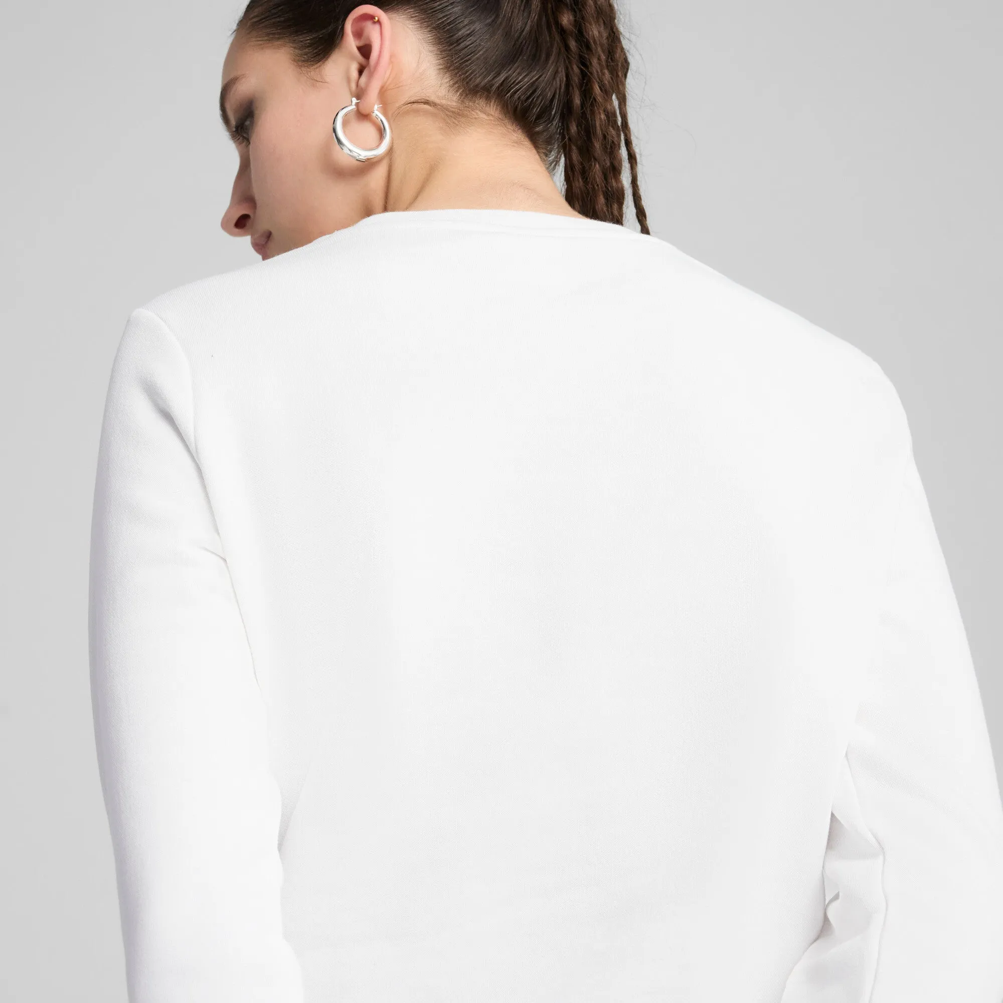 PUMA Damen Essentials No. 1 Logo Crew Pullover