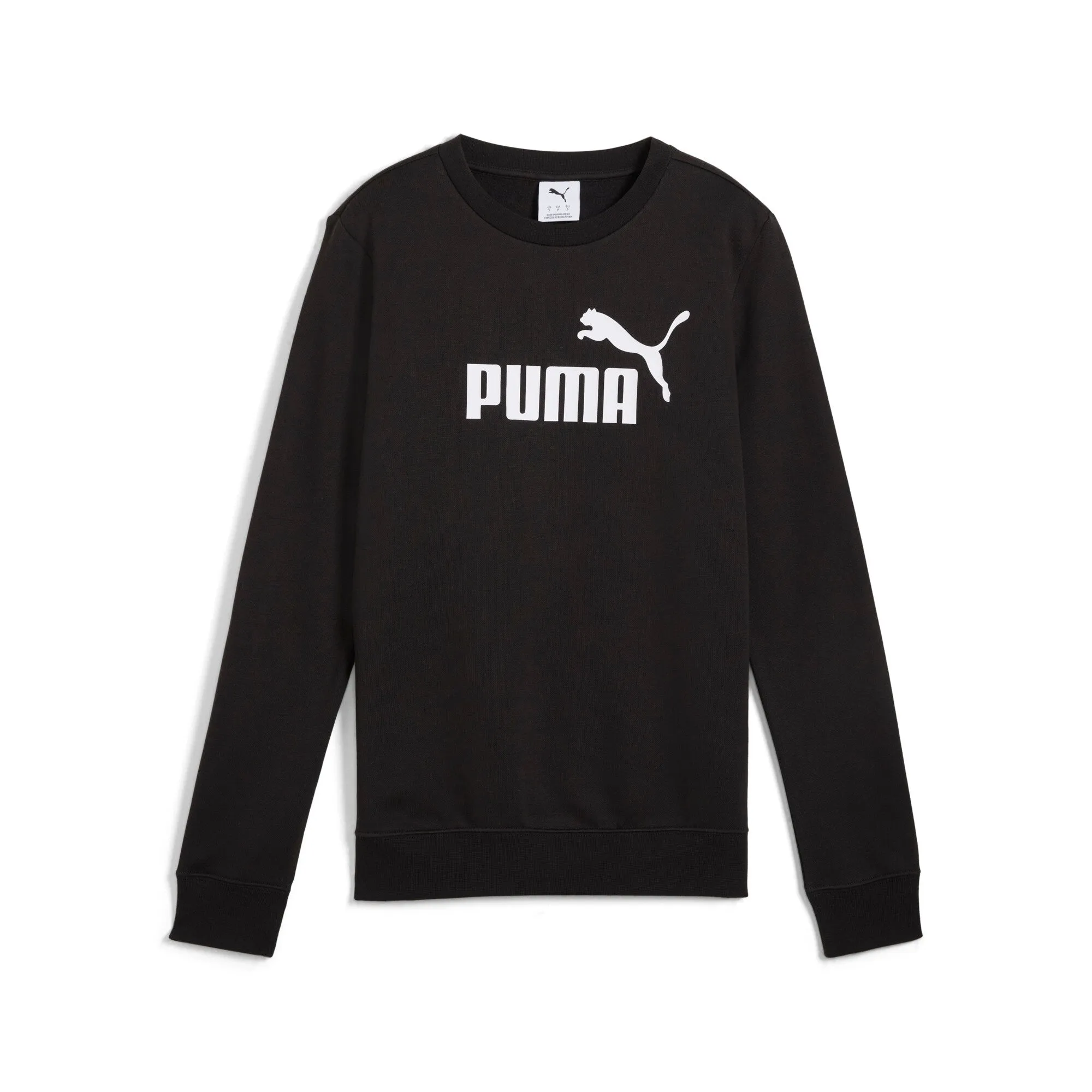 PUMA Damen Essentials No. 1 Logo Crew Pullover