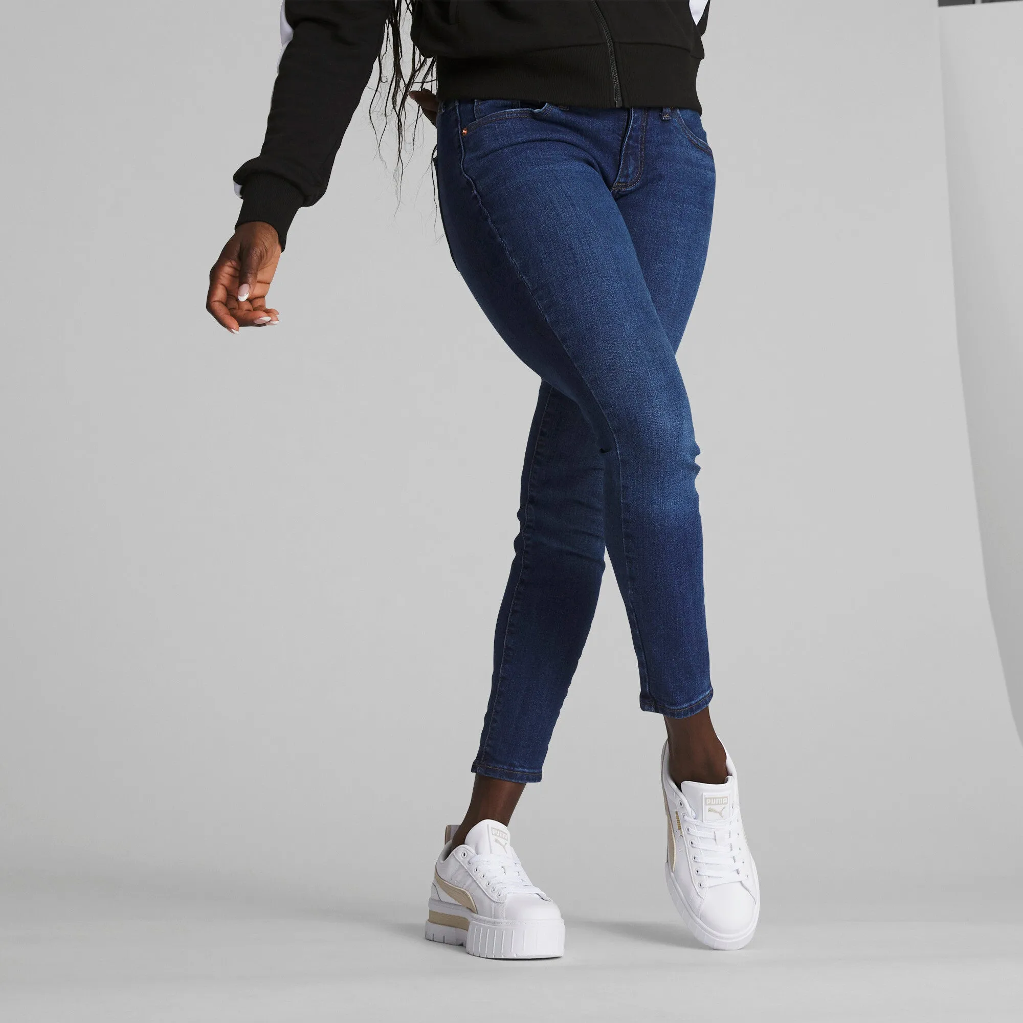 PUMA Damen Mayze Leder-Sneaker