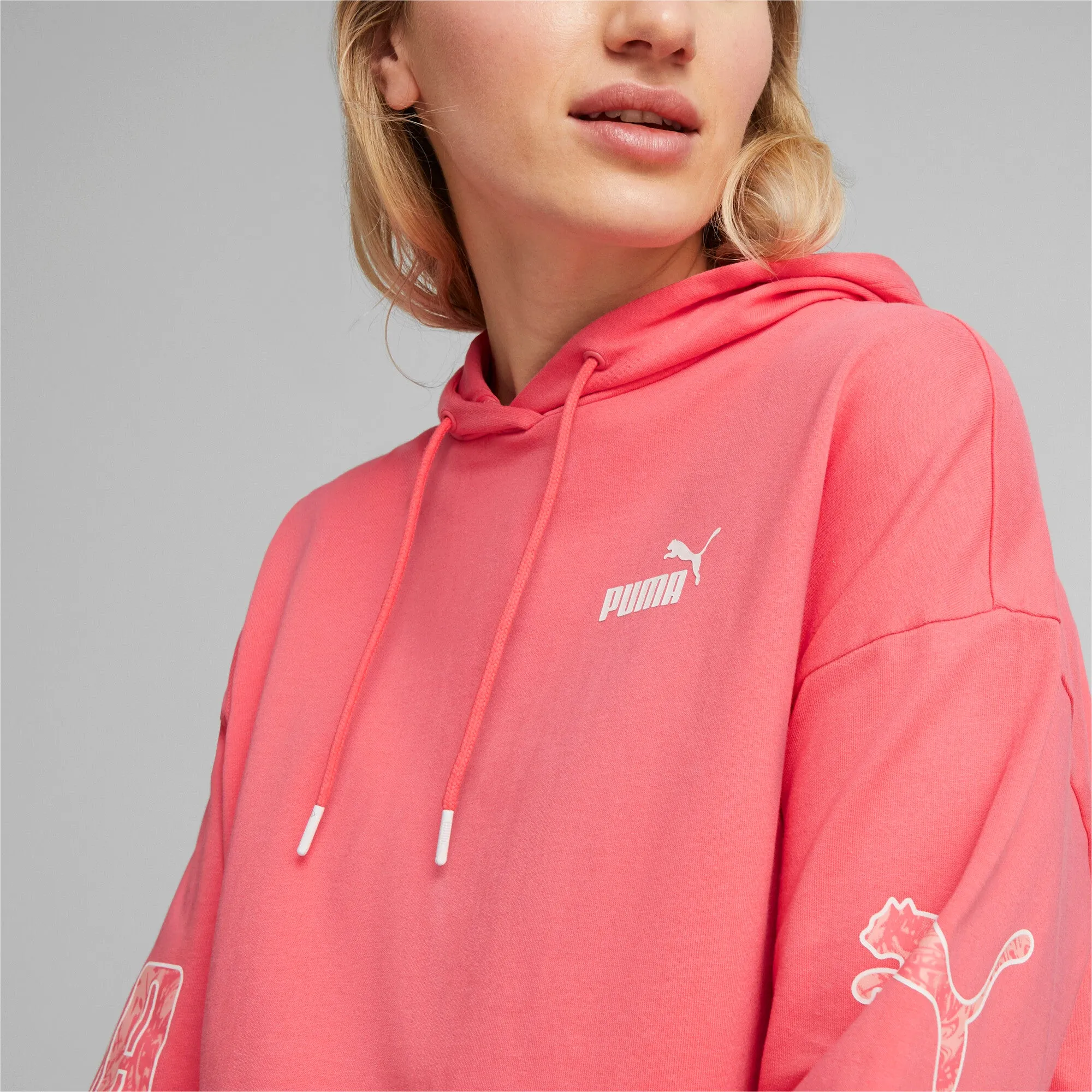 PUMA Damen POWER Colorblock Hoodie