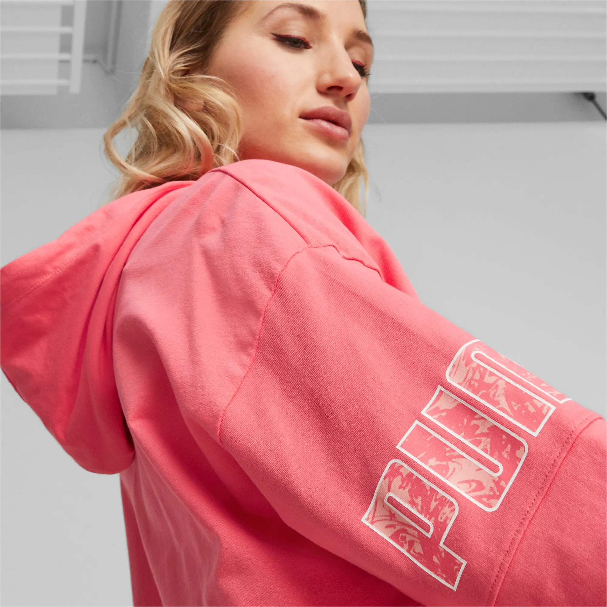 PUMA Damen POWER Colorblock Hoodie