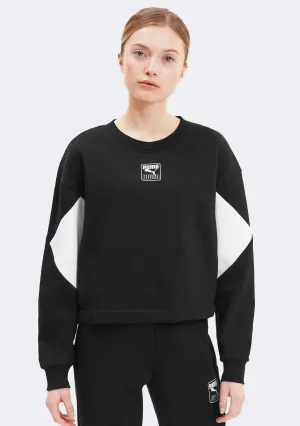 Puma Damen Rebel Crew TR