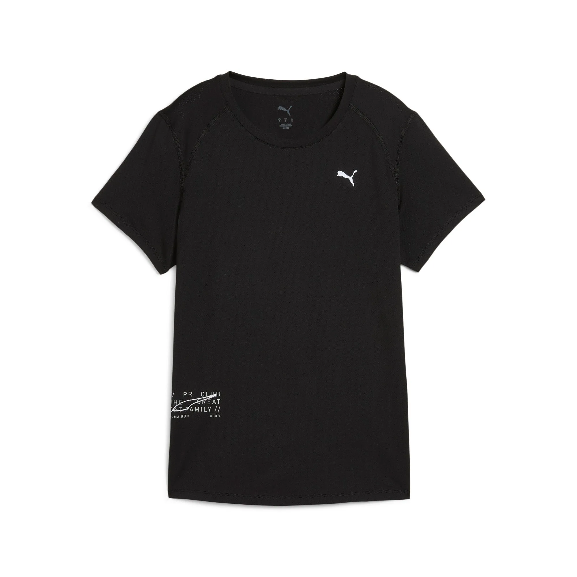 PUMA Damen RUN Grafik Mesh T-Shirt
