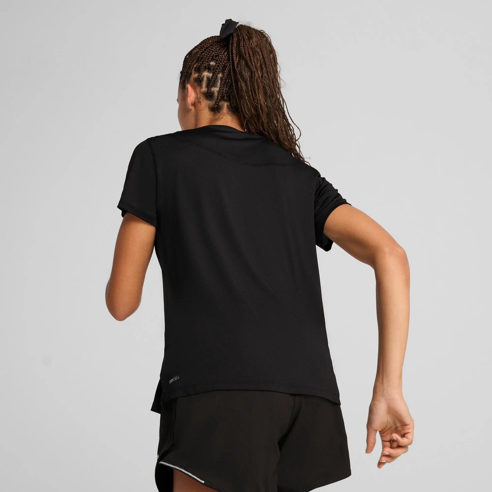 PUMA Damen RUN Grafik Mesh T-Shirt