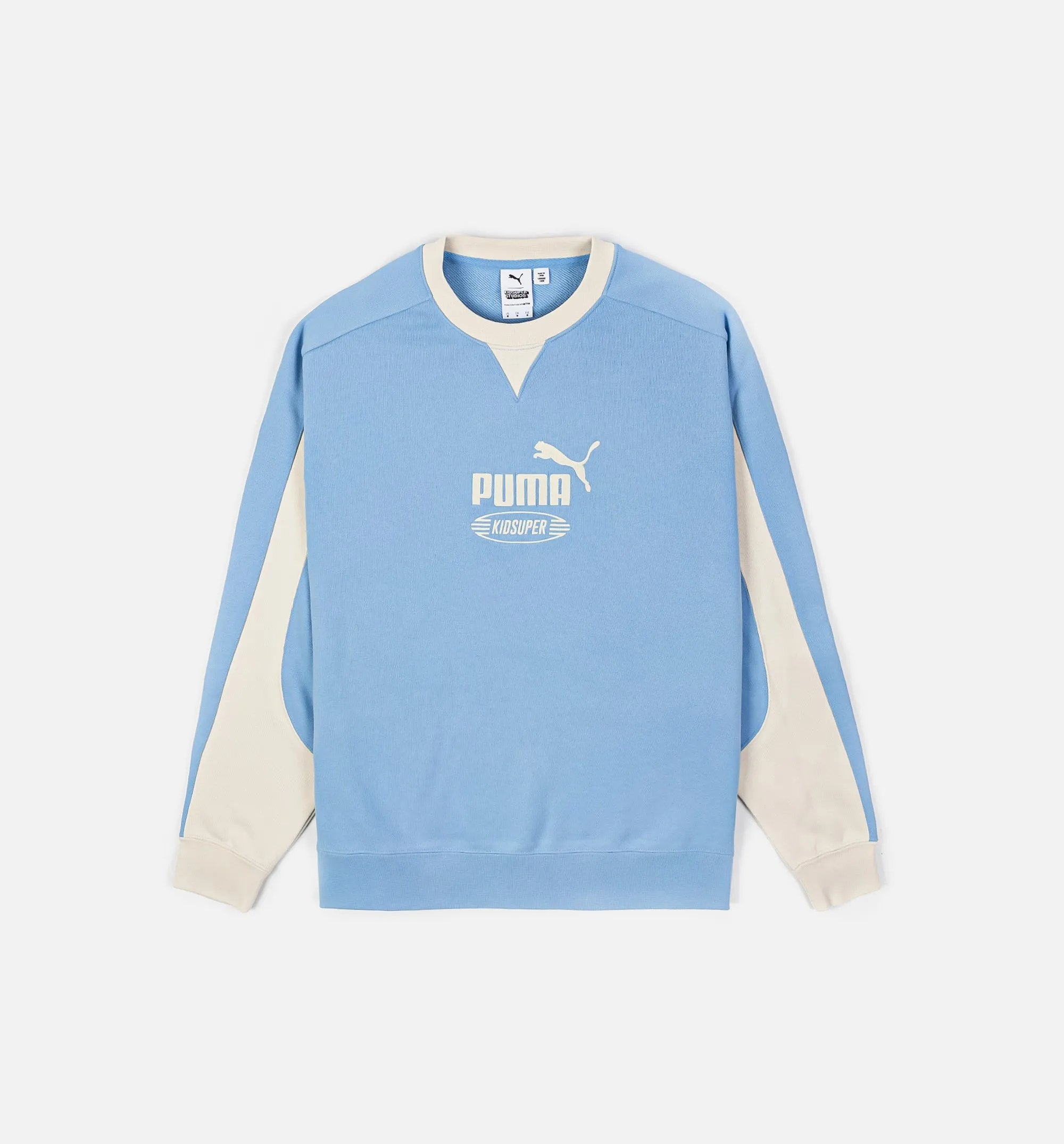 Puma x Kidsuper Crew Herren Pullover - Hellblau