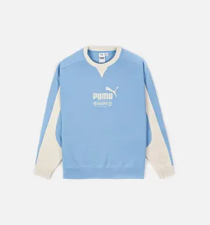 Puma x Kidsuper Crew Herren Pullover - Hellblau