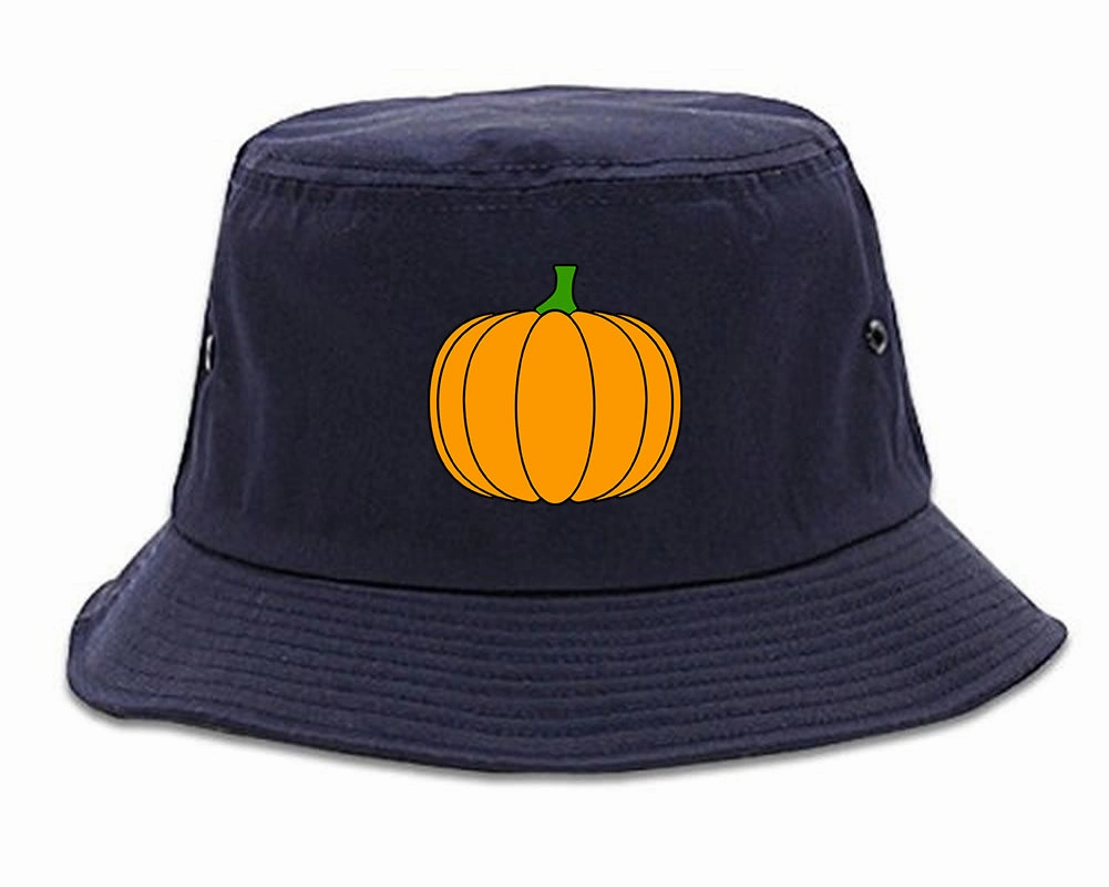 Pumpkin Fall Chest Mens Bucket Hat