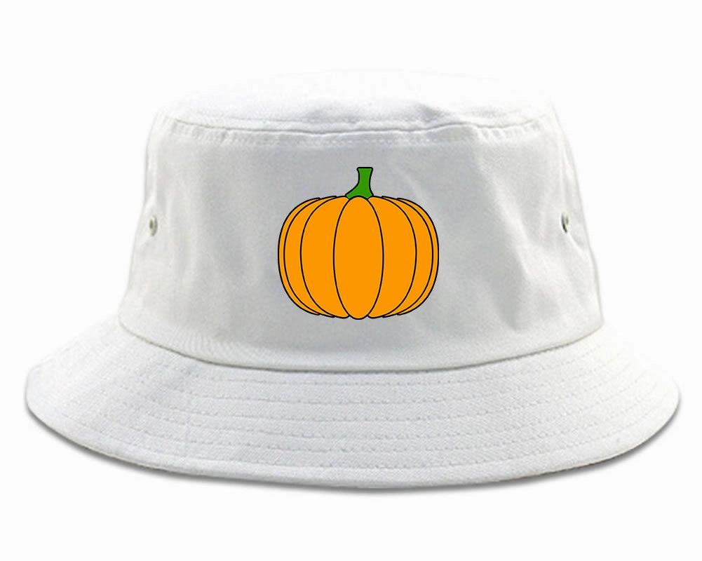 Pumpkin Fall Chest Mens Bucket Hat