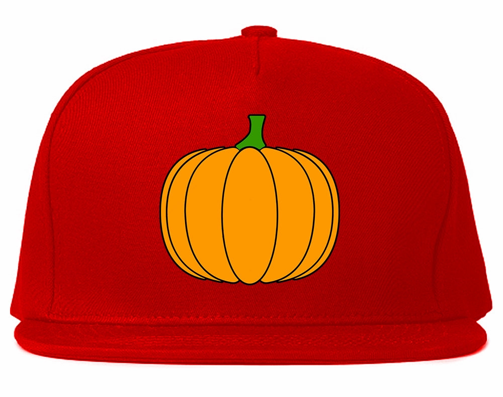 Pumpkin Fall Chest Mens Snapback Hat