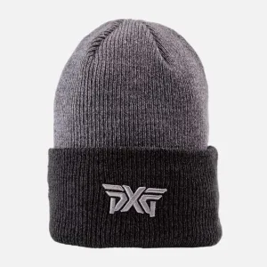 PXG Minimalist Cuff Beanie- Heather Grey casual-dad-hat