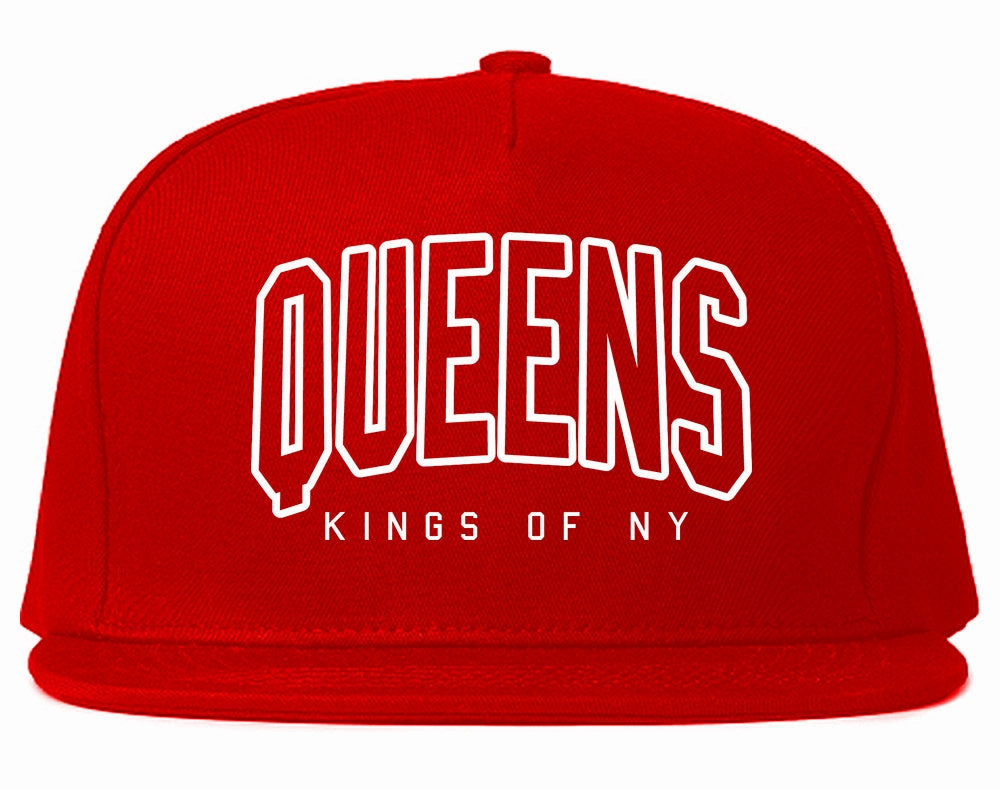 Queens Blue Orange Mens Snapback Hat