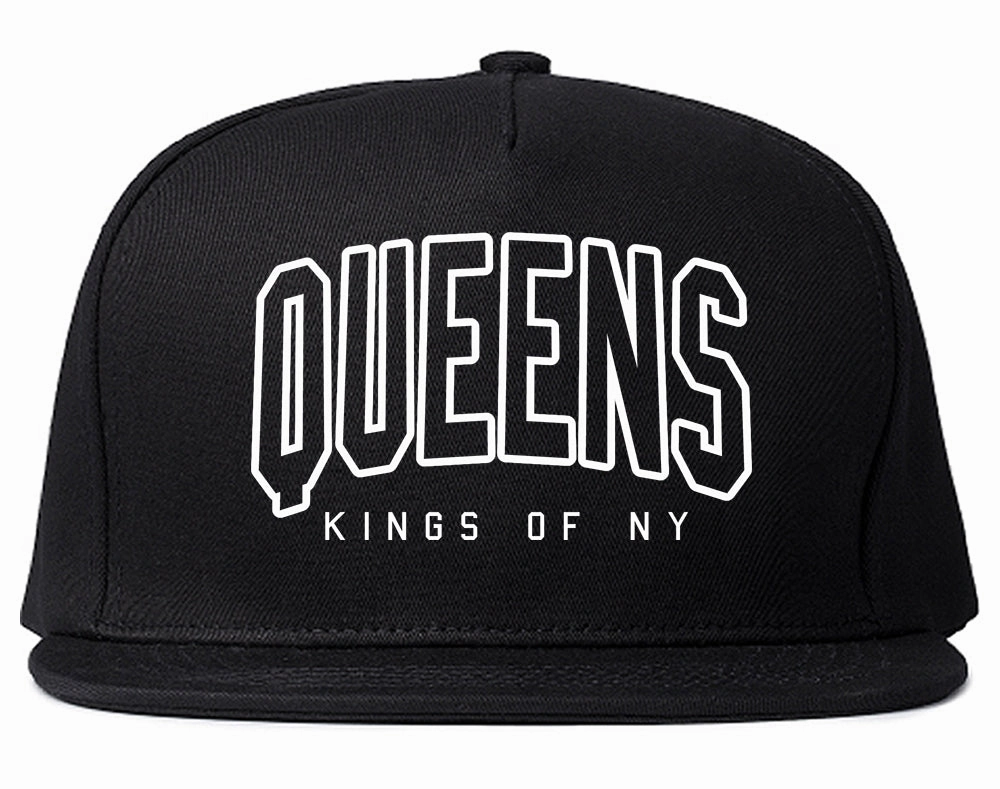 Queens Blue Orange Mens Snapback Hat