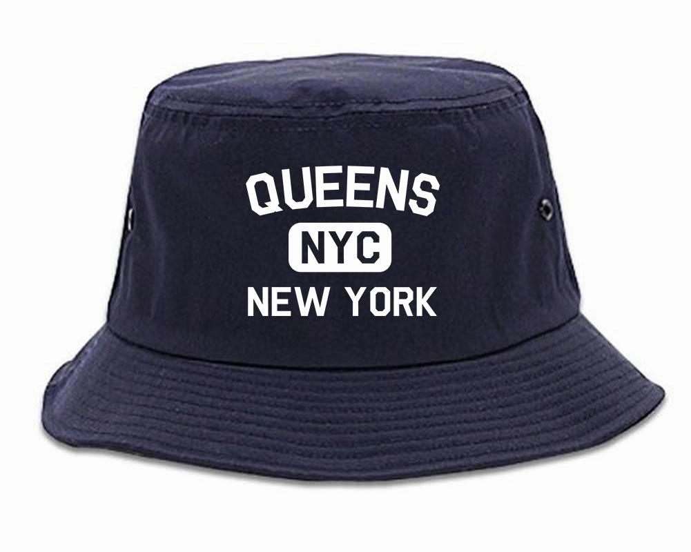 Queens Gym NYC New York Mens Bucket Hat