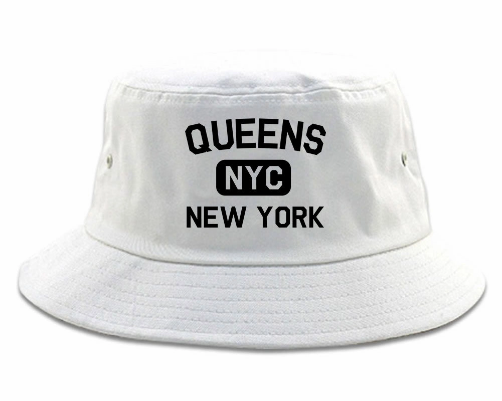 Queens Gym NYC New York Mens Bucket Hat