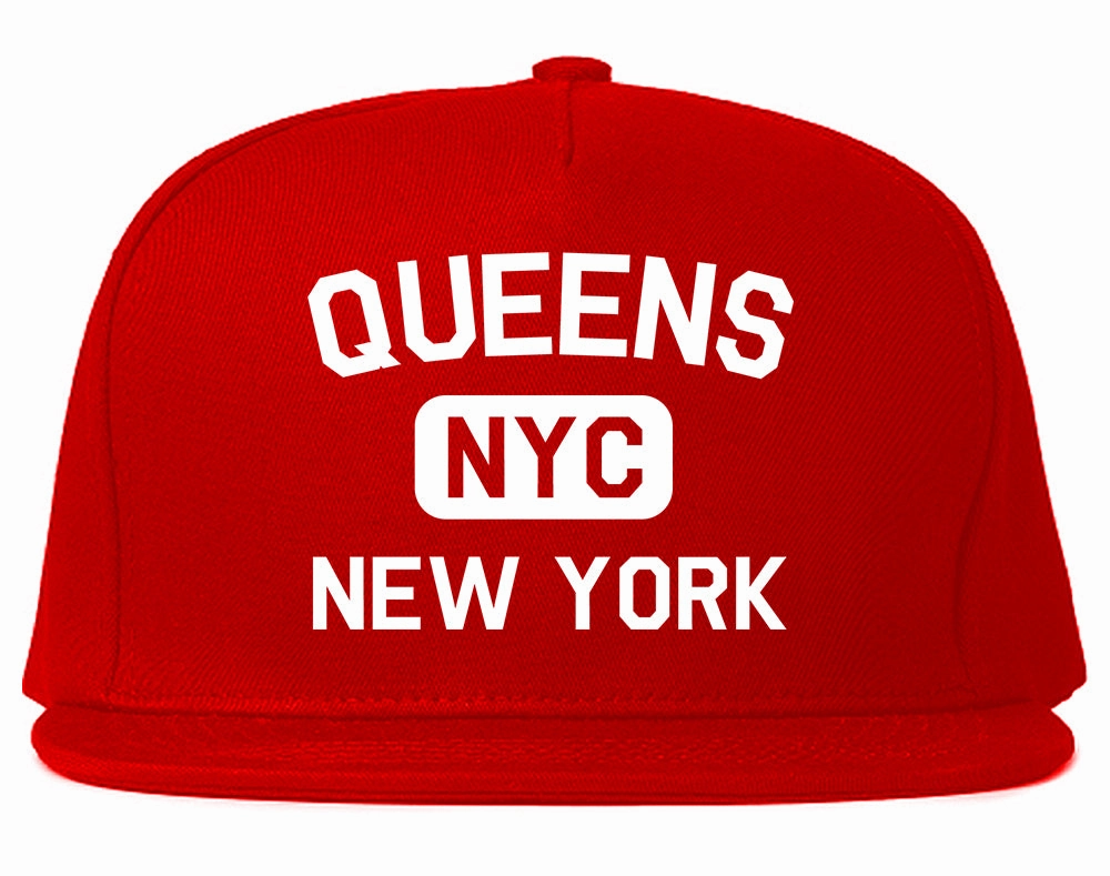 Queens Gym NYC New York Mens Snapback Hat
