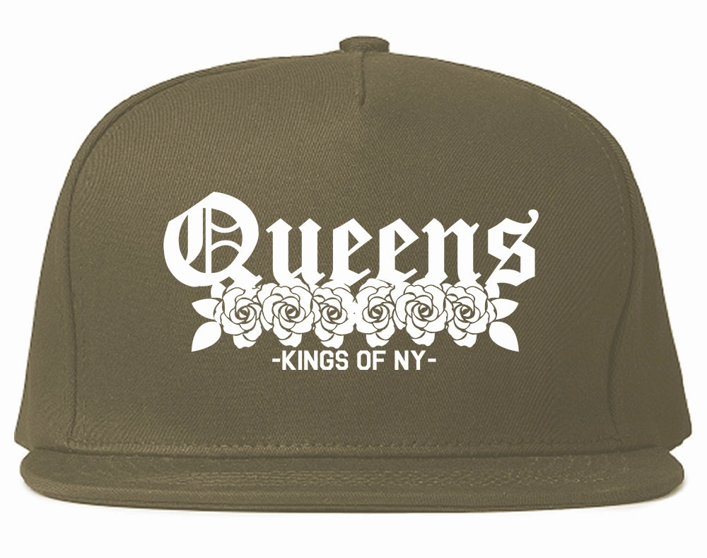 Queens Roses Kings Of NY Mens Snapback Hat