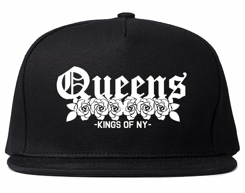 Queens Roses Kings Of NY Mens Snapback Hat
