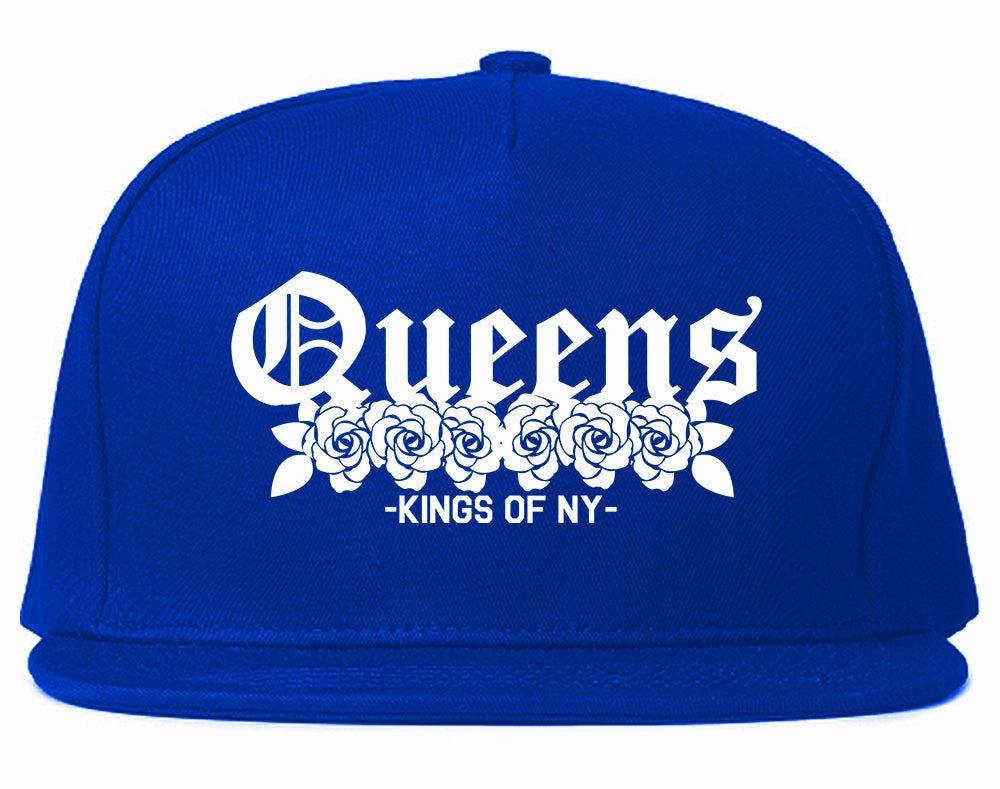 Queens Roses Kings Of NY Mens Snapback Hat