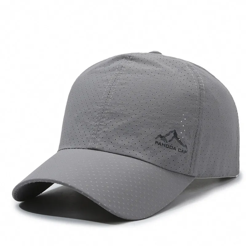 Quick-Dry Breathable Mesh Sun Protection Baseball Cap