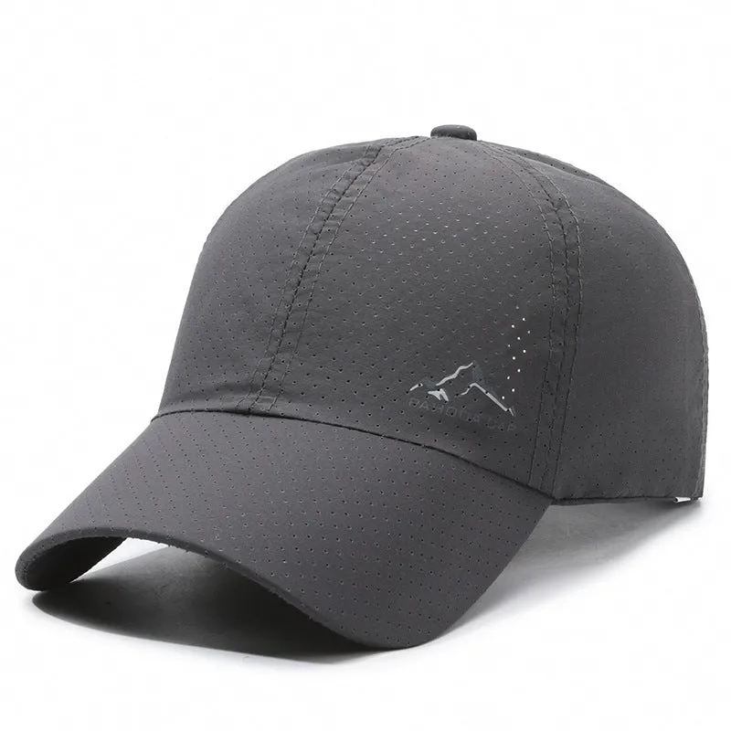 Quick-Dry Breathable Mesh Sun Protection Baseball Cap