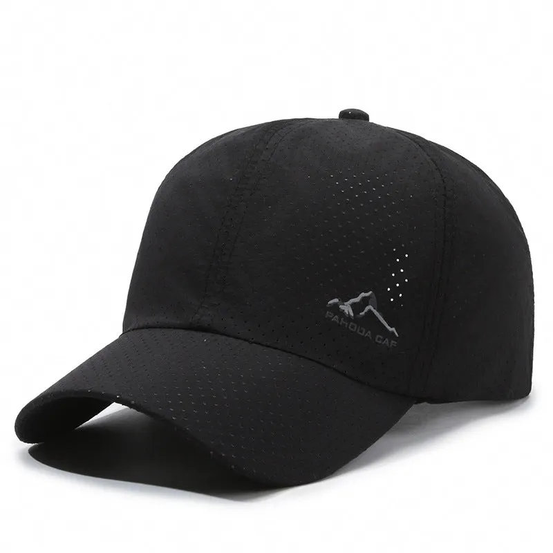 Quick-Dry Breathable Mesh Sun Protection Baseball Cap
