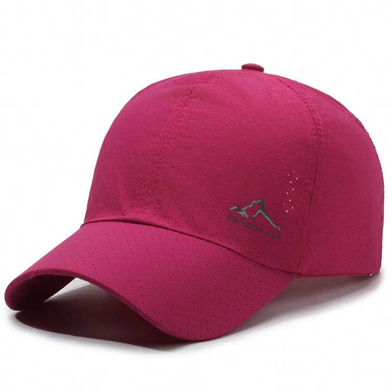 Quick-Dry Breathable Mesh Sun Protection Baseball Cap