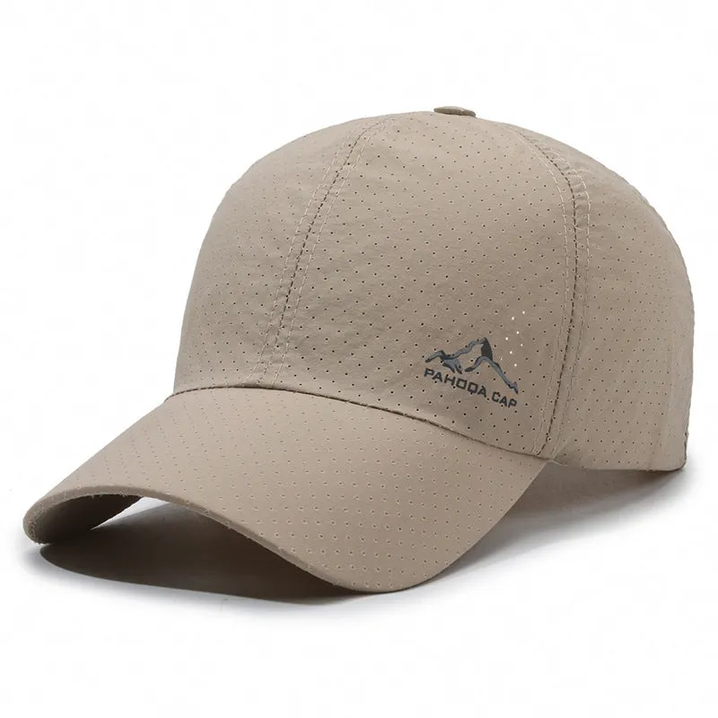 Quick-Dry Breathable Mesh Sun Protection Baseball Cap