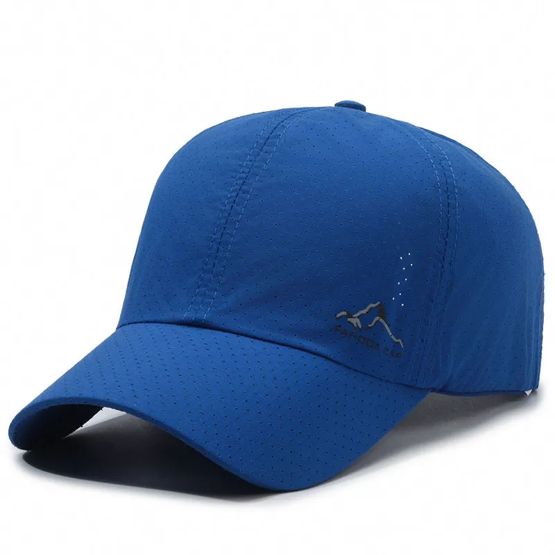 Quick-Dry Breathable Mesh Sun Protection Baseball Cap