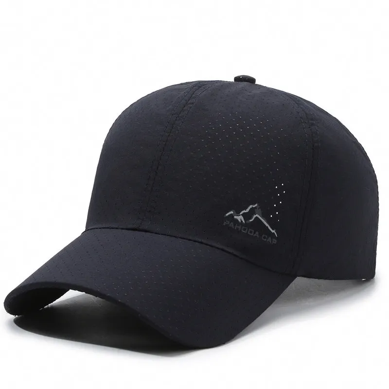 Quick-Dry Breathable Mesh Sun Protection Baseball Cap