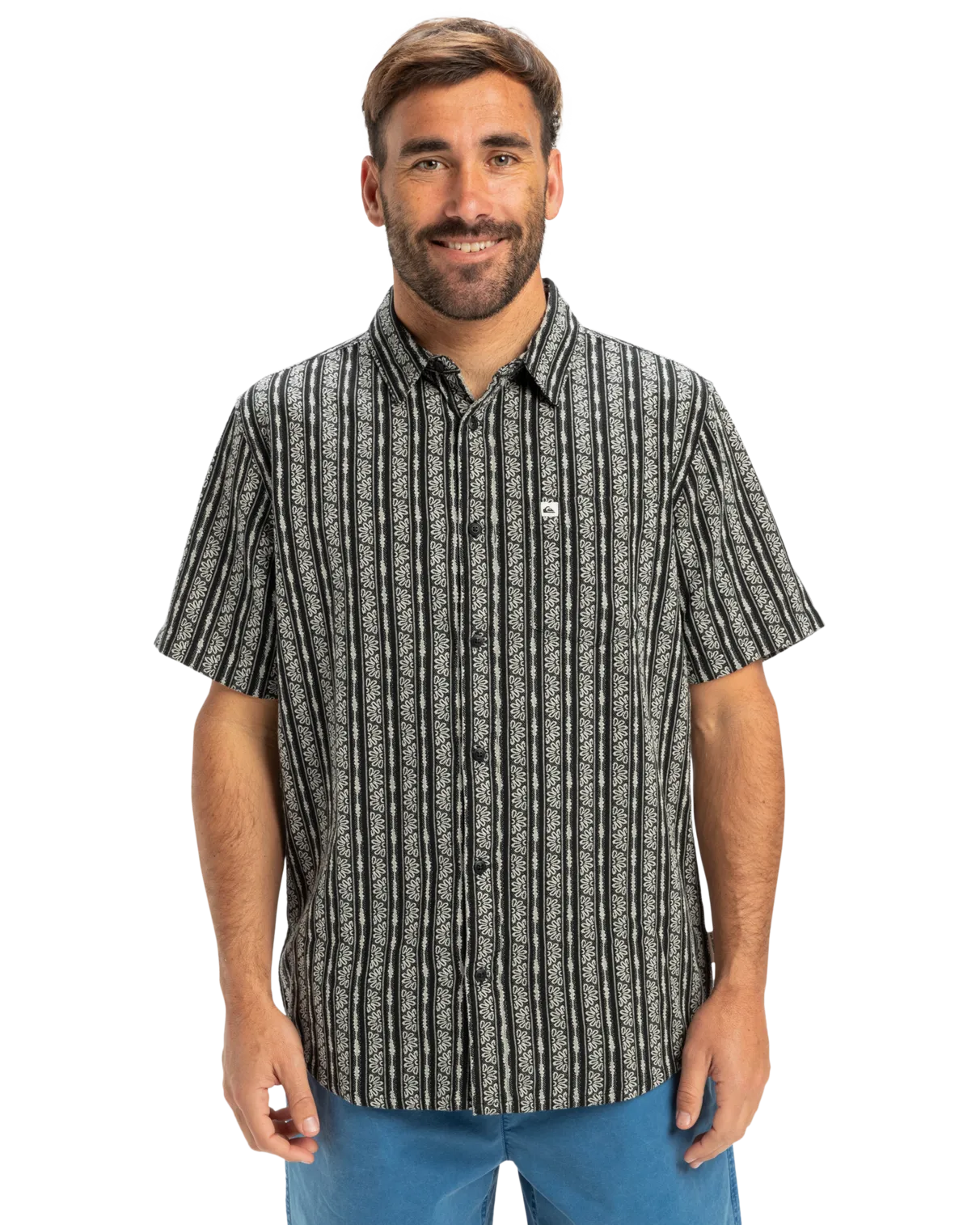 Quiksilver Street Way Shirt in Schwarz Street Way